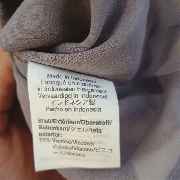 NWT Madewell Velvet Camisole Top | Purple | Size 14 - Picture 7 of 9